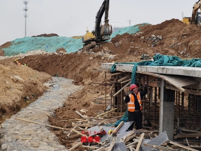 泰安住建局 泮河治理工程加速推進(jìn)，一期項(xiàng)目預(yù)計(jì)6月底竣工，房屋建設(shè)工程施工同步開(kāi)展